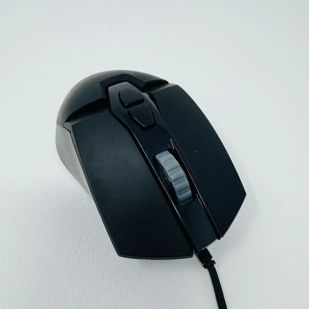 CyberPowerPC‎ Elite M1-131 Gaming Optical Mouse Wired USB Black 7 Buttons